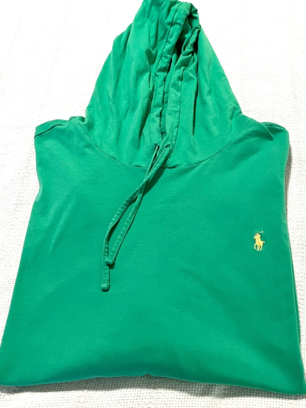 Polo Ralph Lauren 4X Green Lightweight Hoodie Long Sleeve Big Tall
